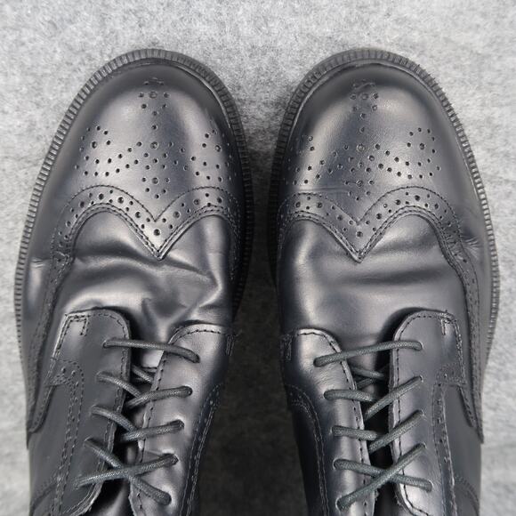 Deer Stags Shoes Mens 10.5W Derby Oxford Wingtip Black Formal Classic Comfort main image 9